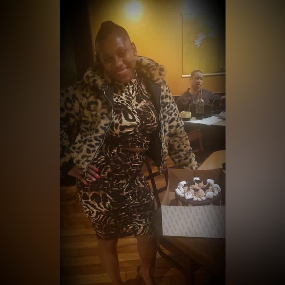 Fashion Nova 2-Piece Leopard print skirt set